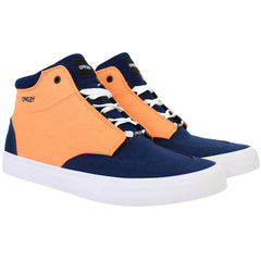Oakley Hi-Top Vulcanised Mens Orange Trainers