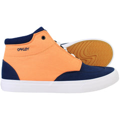 Oakley Hi-Top Vulcanised Mens Orange Trainers