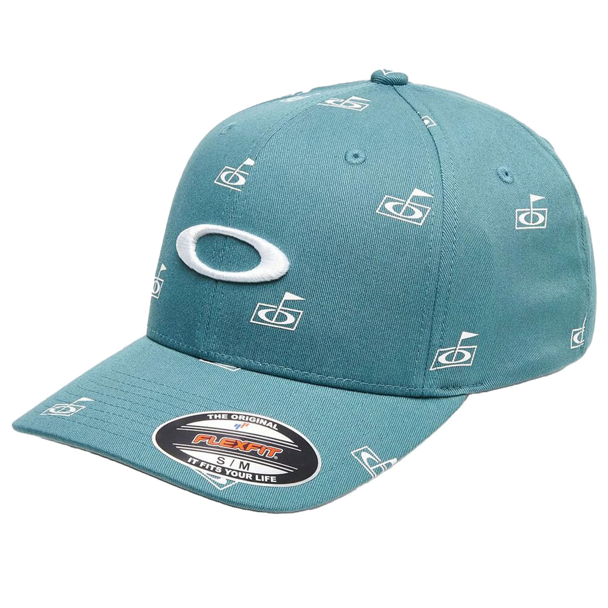 Oakley Flag Print Blue Golf Cap