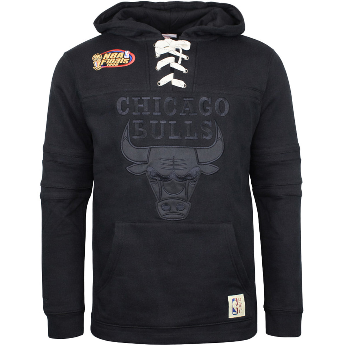 Mitchell & Ness NBA Chicago Bulls Mens Black Hoodie