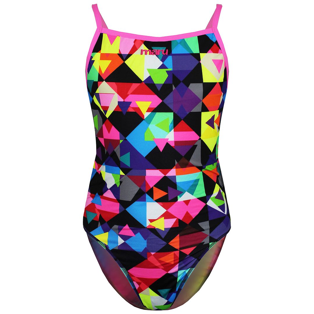 Maru Checker Magic Pacer Vision Back Womens Swimsuit – Sport It First