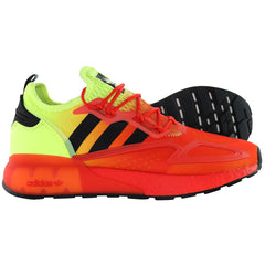 Adidas ZX 2K Boost Mens Red Trainers