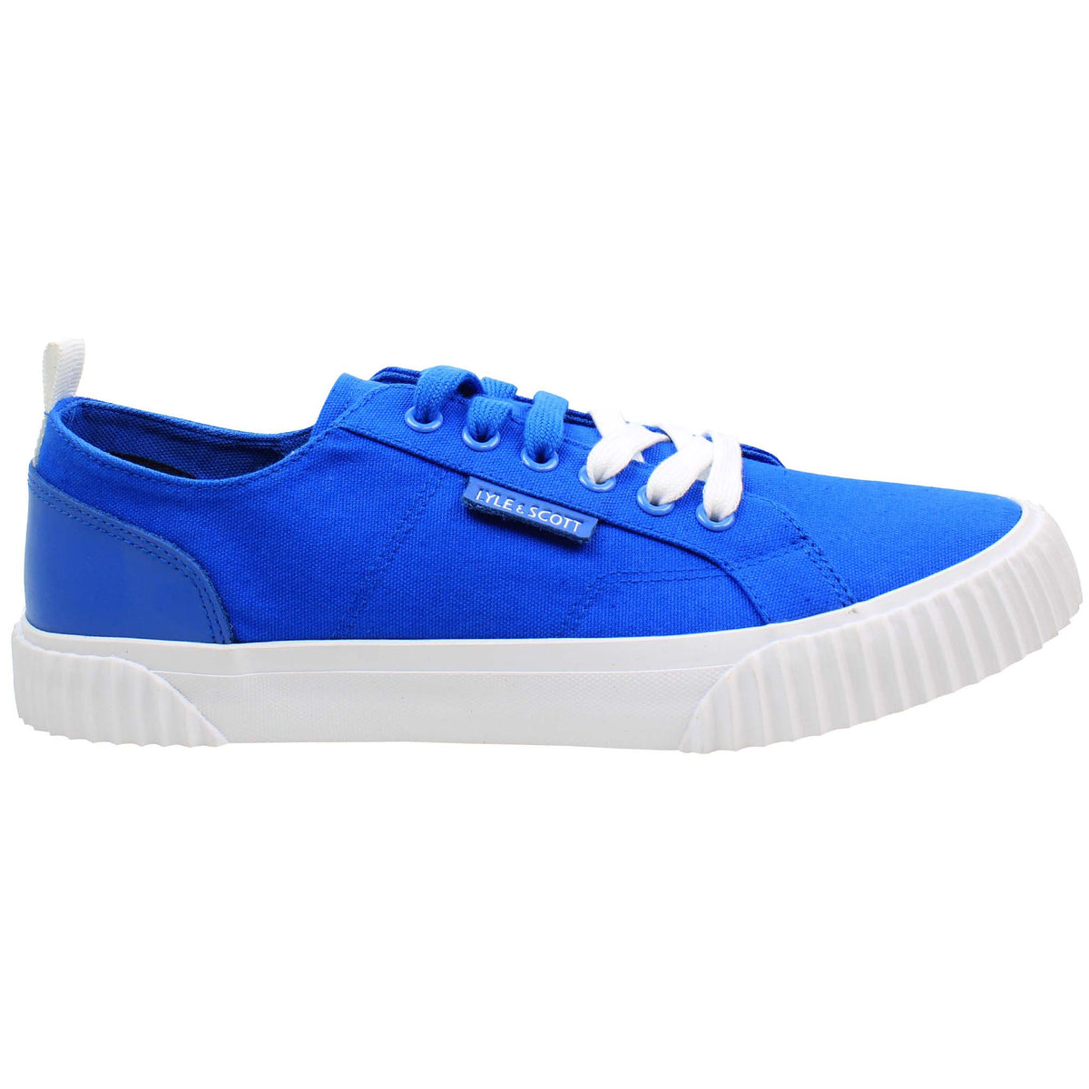 Lyle & Scott Mitchell Mens Blue Plimsolls