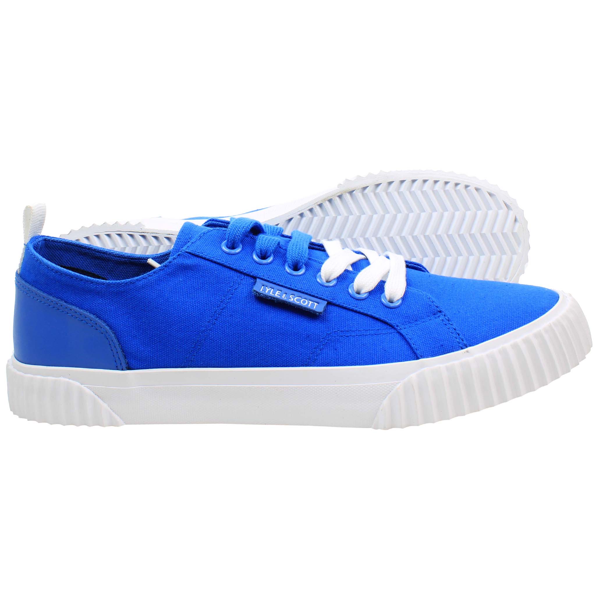 Lyle & Scott Mitchell Mens Blue Plimsolls