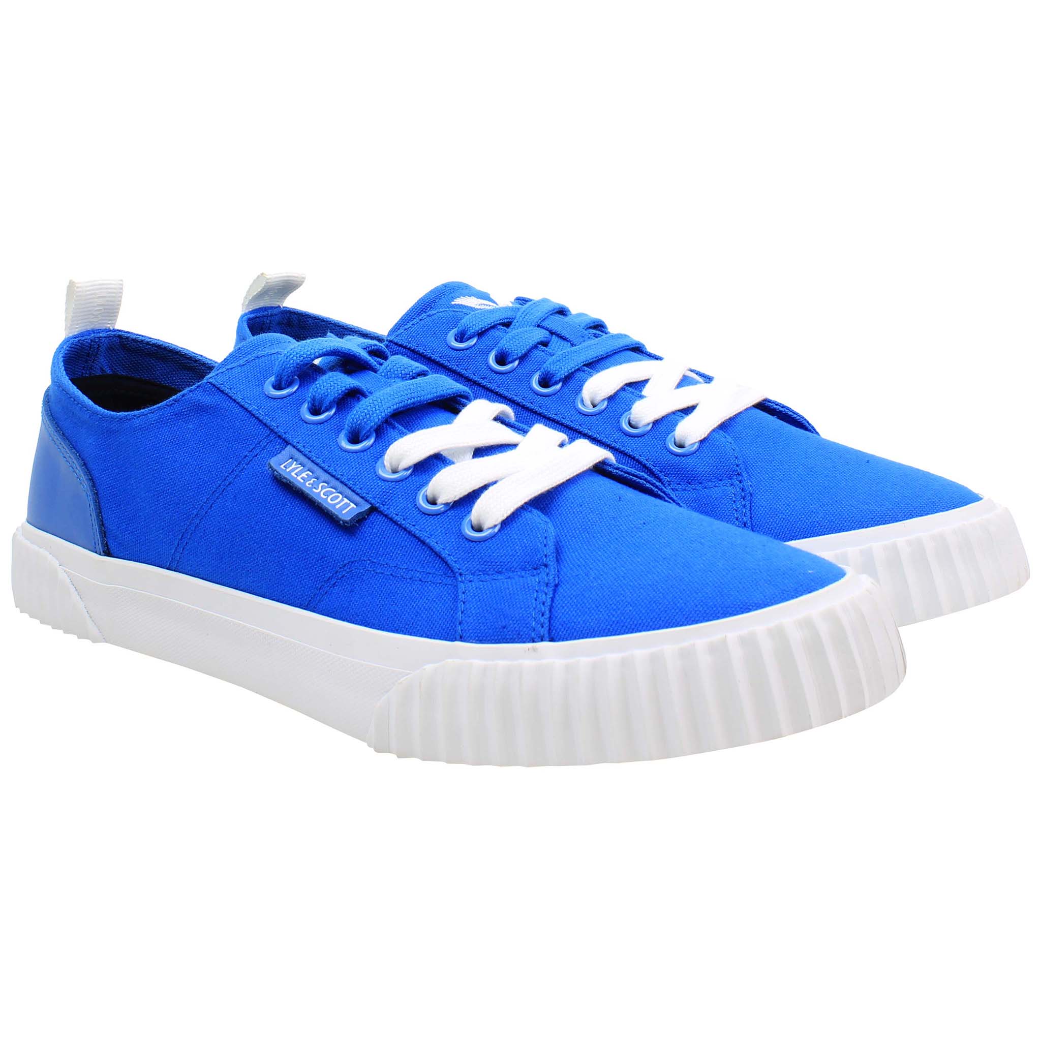 Lyle & Scott Mitchell Mens Blue Plimsolls