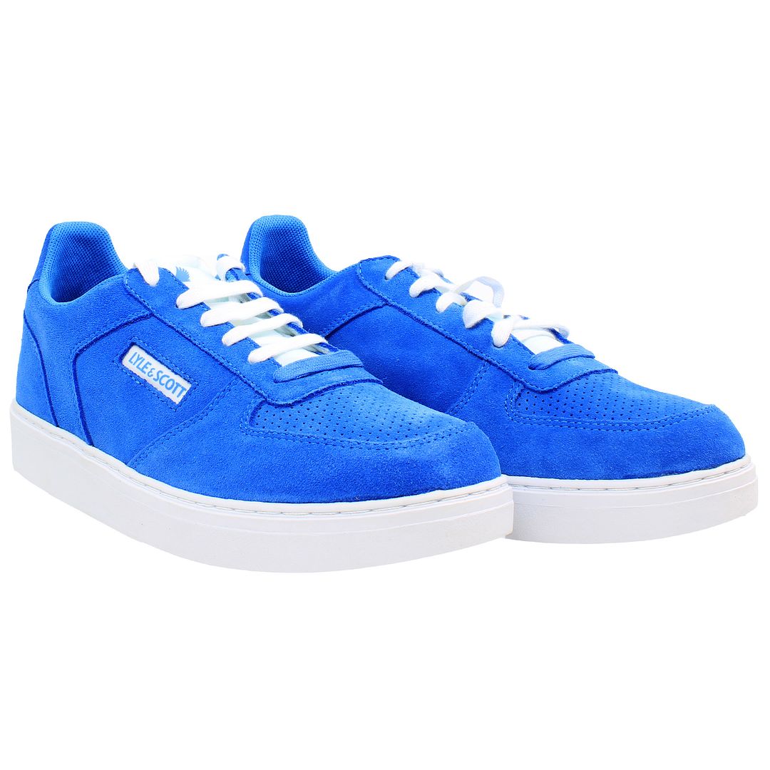 Lyle & Scott McMahon II Mens Blue Trainers