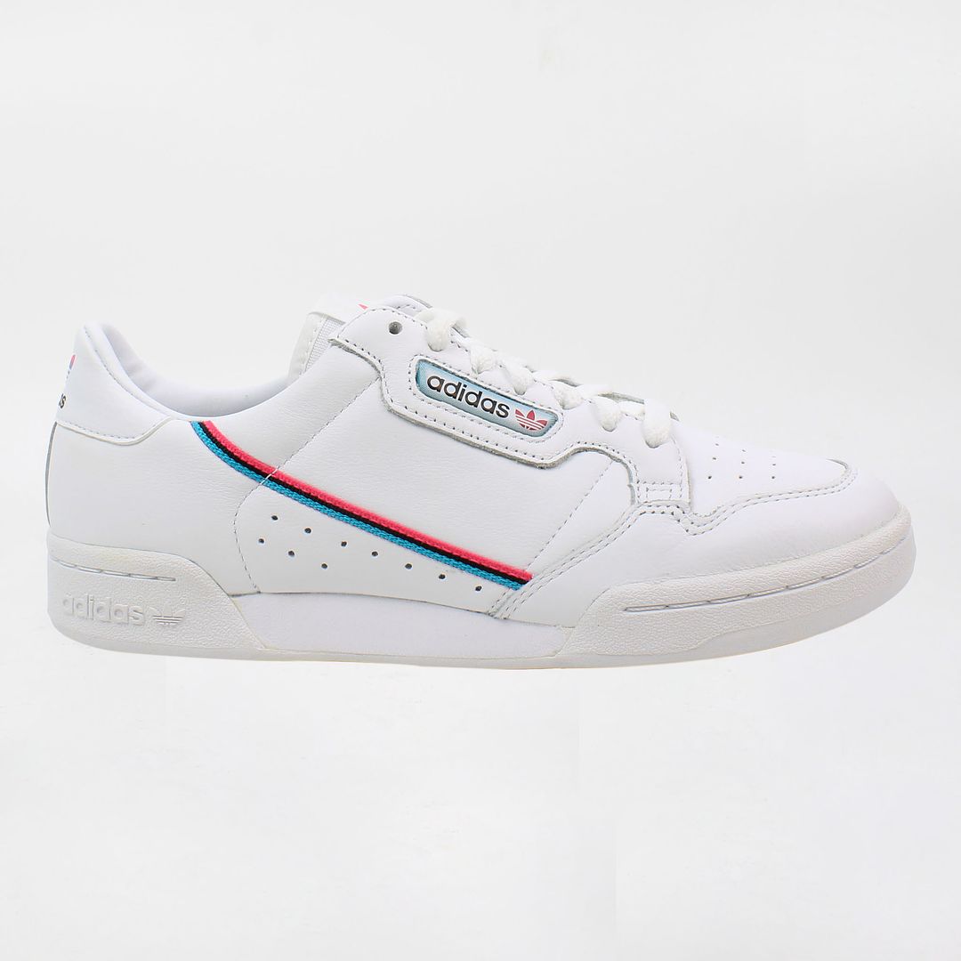 Adidas Continental 80 Mens White Trainers NO BOX