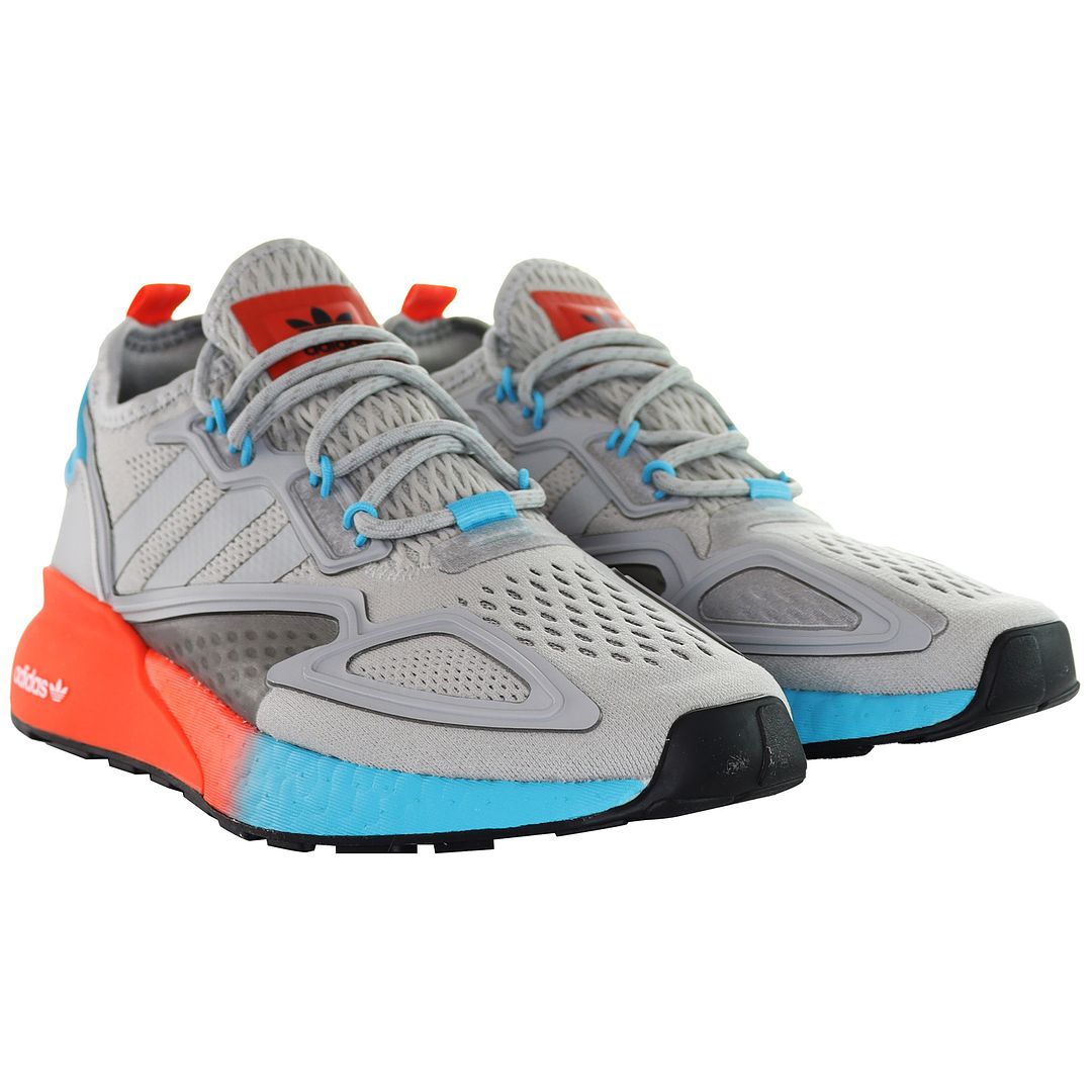 Adidas ZX 2K Boost Womens Grey Trainers