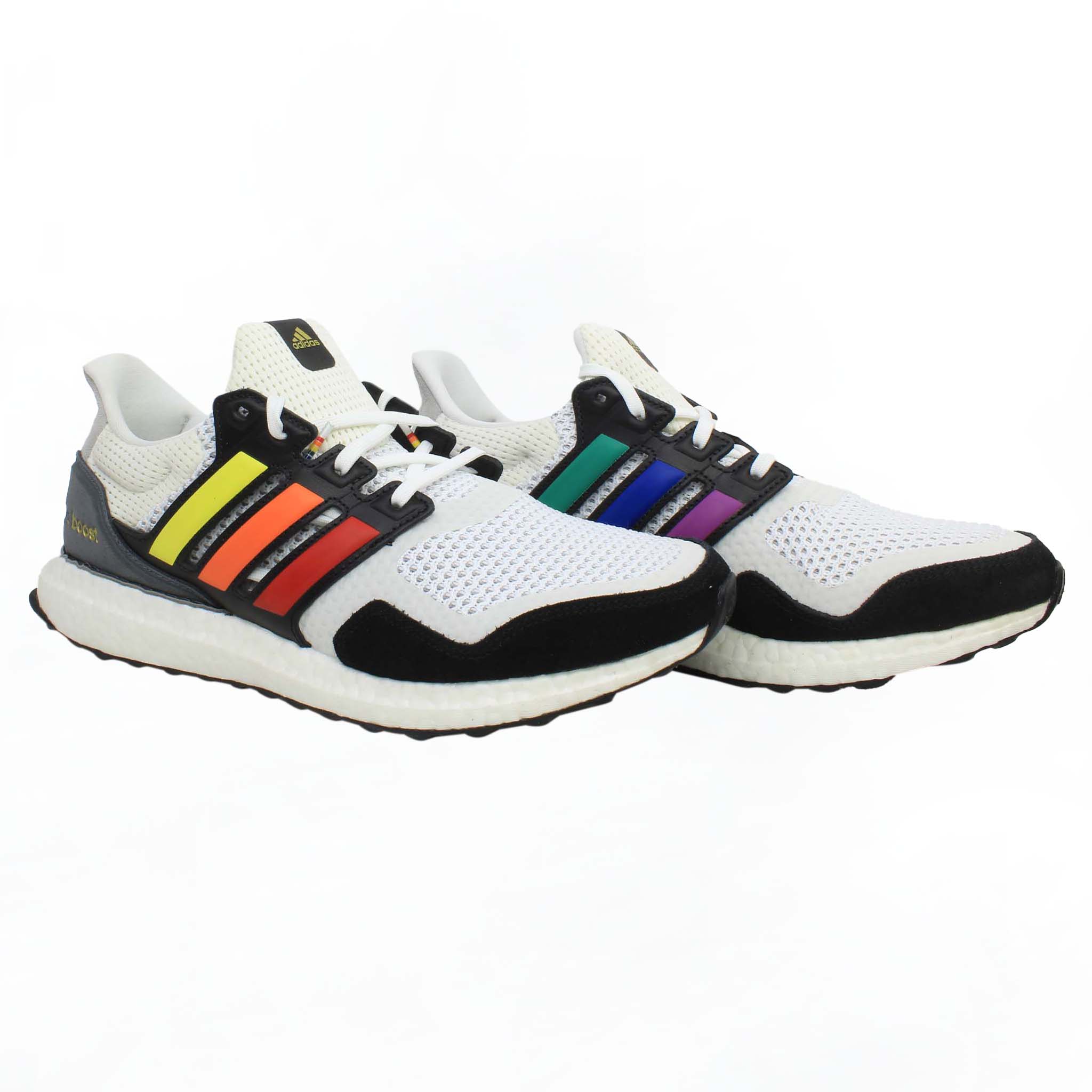 Adidas Ultraboost S&L Pride Mens White Trainers NO BOX