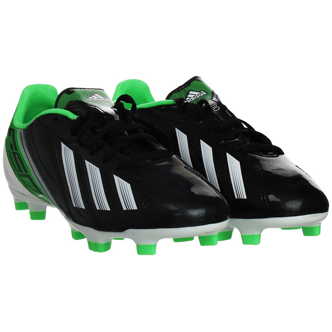 Adidas F10 TRX FG Kids Black Football Boots - Main Image