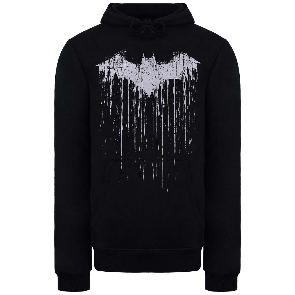 DC Comics Batman Print Mens Black Hoodie