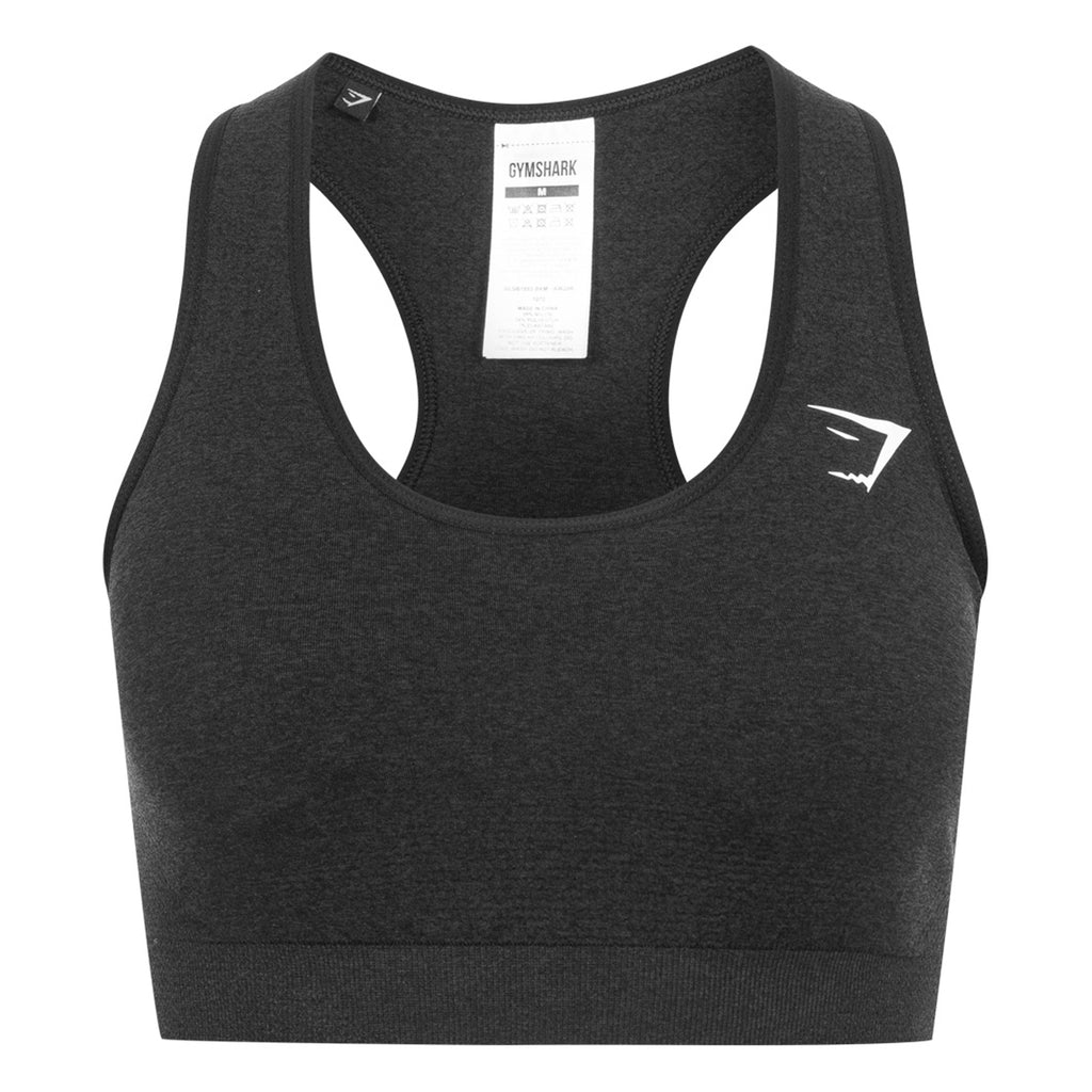 Gymshark Vital Seamless Womens Dark Charcoal Sports Bra