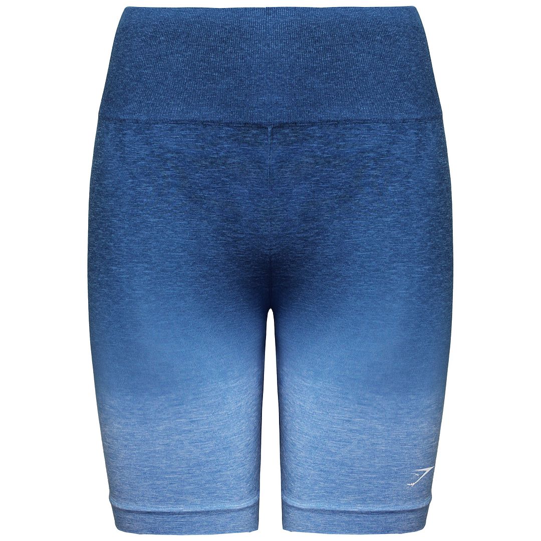 Gymshark Adapt Ombre Seamless Womens Blue Shorts