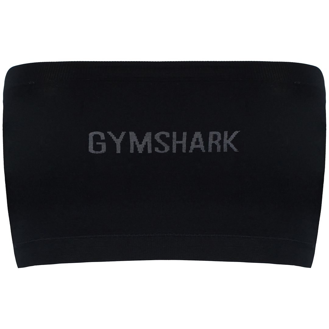 Gymshark Seamless Womens Black Bandeau