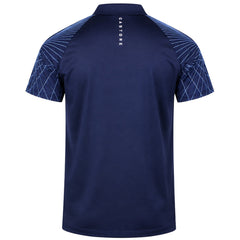 Castore Club Shoulder Graphic Mens Navy Golf Polo Shirt