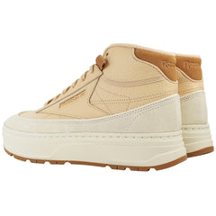 Reebok Club C Geo Mid Womens Pink Trainers