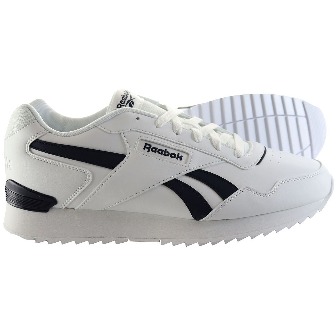 Reebok Classic Glide Ripple Clip Mens White Trainers