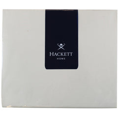 Hackett Classic Broadcloth Solid Fitted Grey Sheet Double