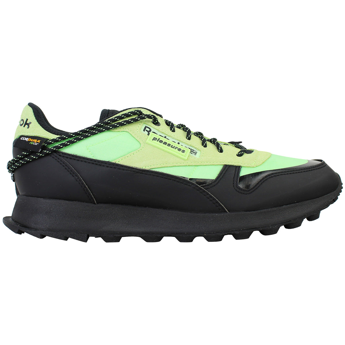 Reebok Pleasures x Classic Mens Green Trainers