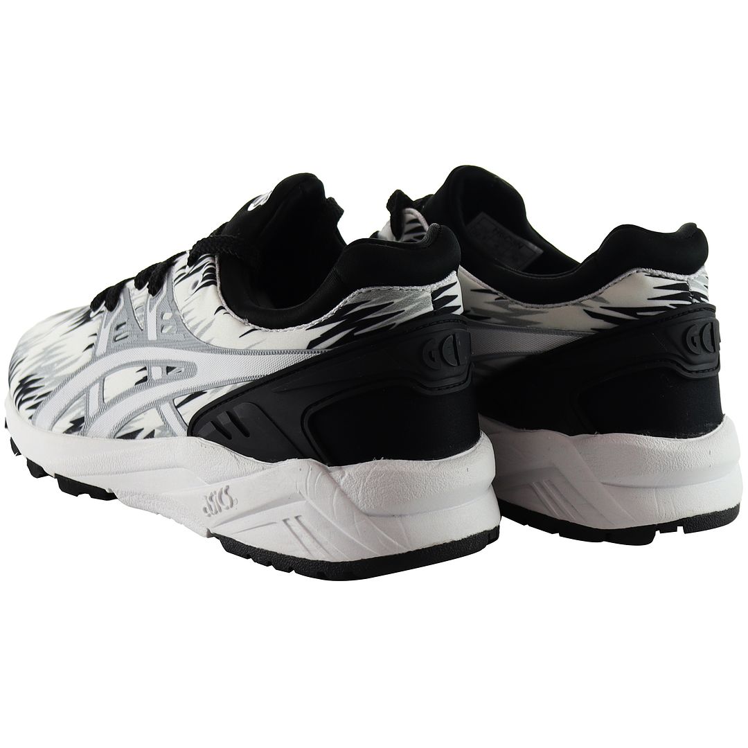 Asics Gel-Kayano Evo Mens White/Black Trainers