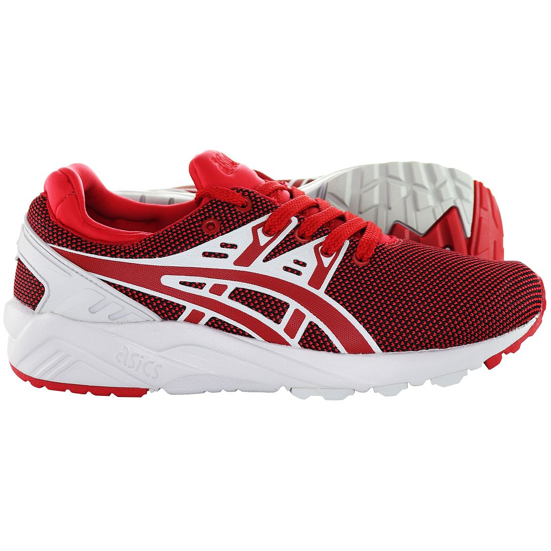 Asics Gel-Kayano Evo Mens Red Trainers