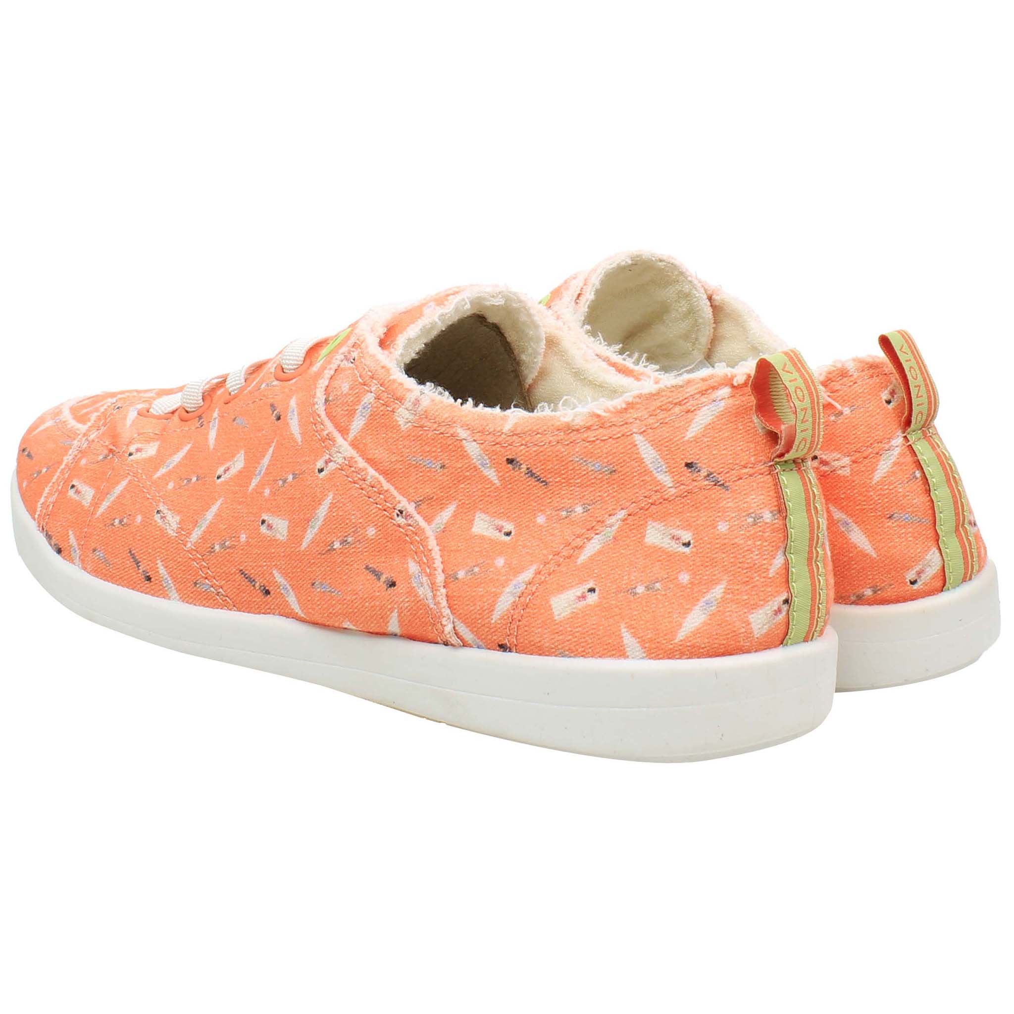 Vionic Pismo Fun In The Sun Womens Orange Plimsolls