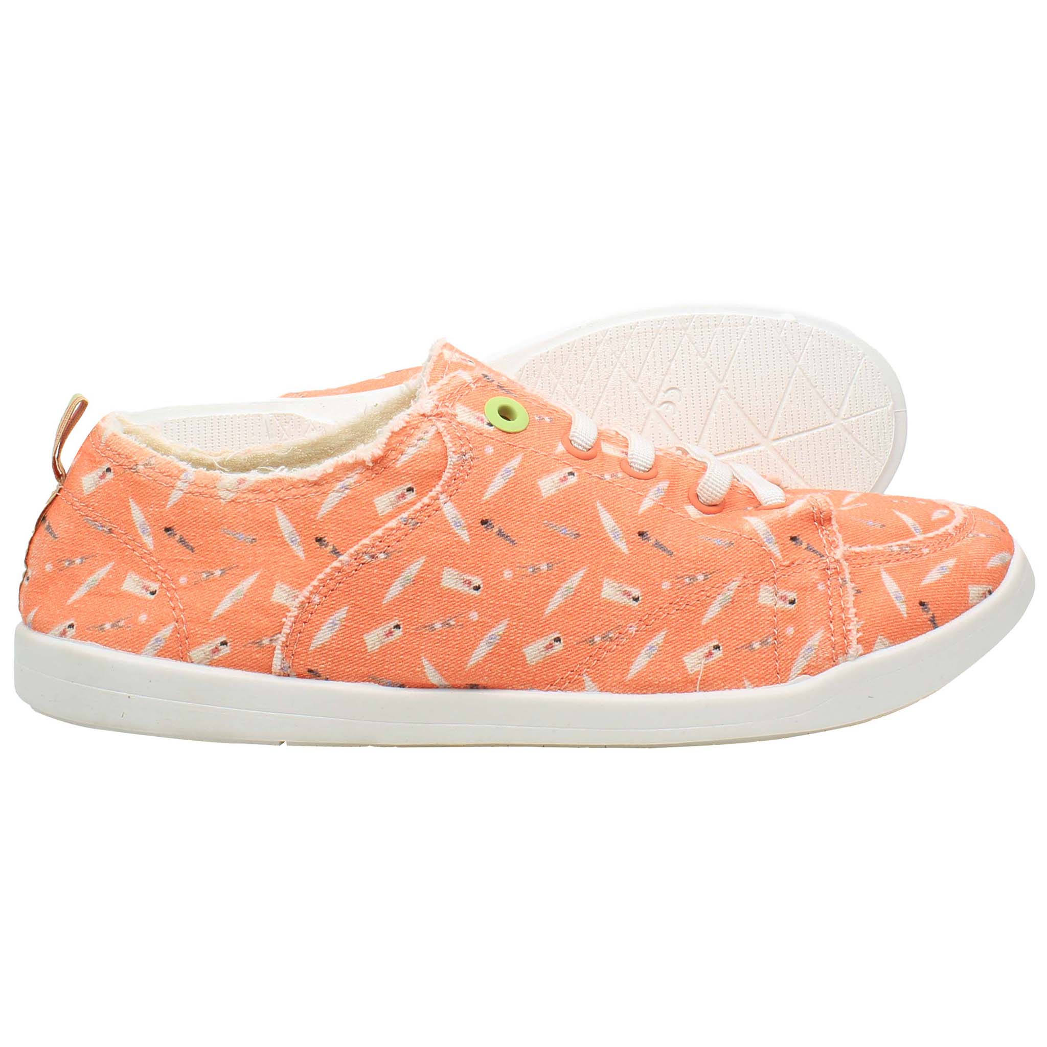 Vionic Pismo Fun In The Sun Womens Orange Plimsolls