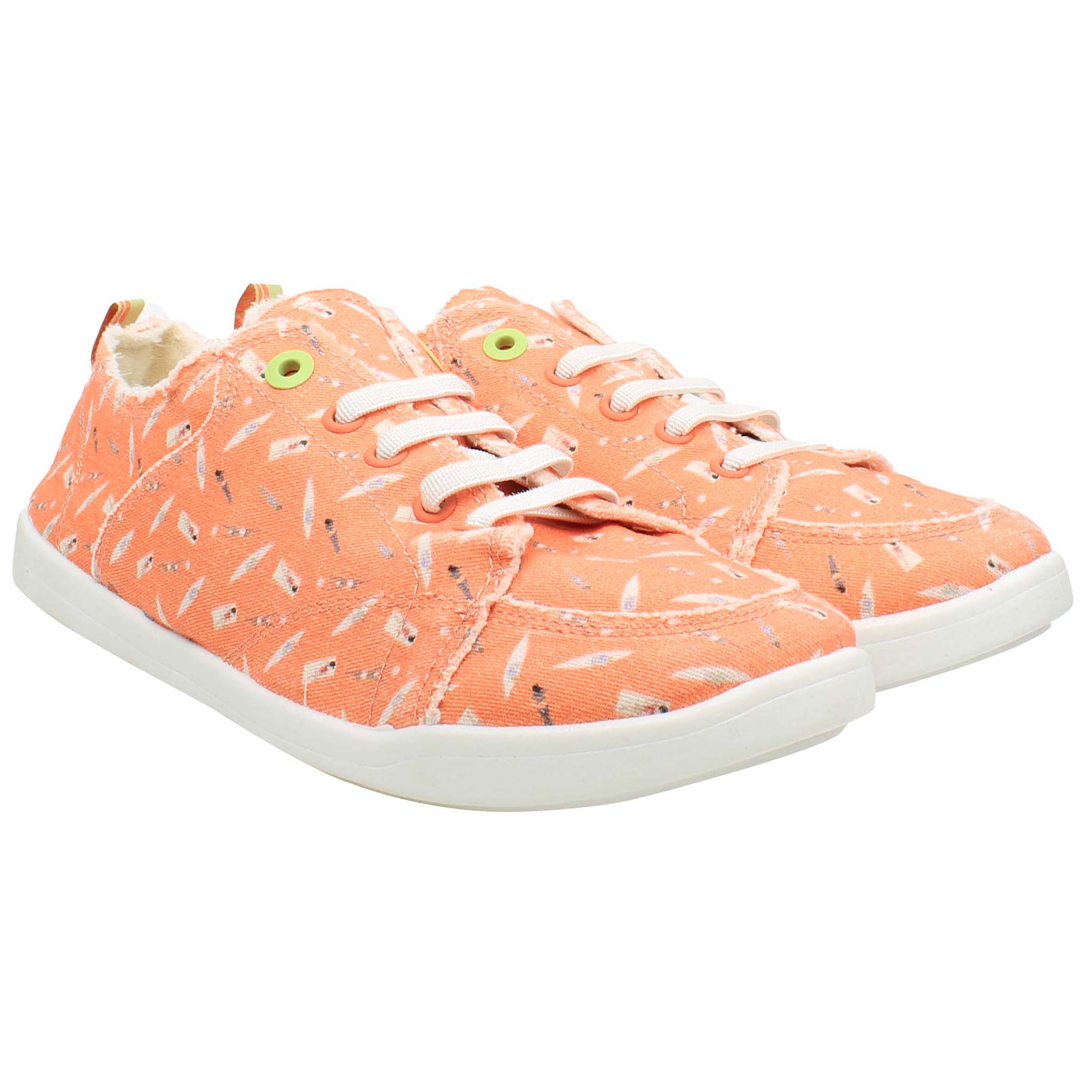 Vionic Pismo Fun In The Sun Womens Orange Plimsolls