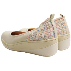 Vionic Jacey Womens Beige Wedges