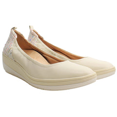 Vionic Jacey Womens Beige Wedges