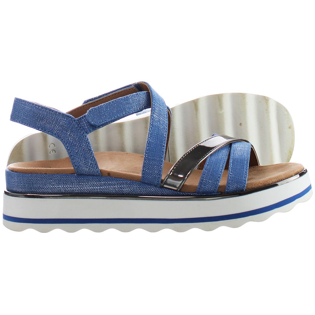 Vionic Kellyn Blue Womens Sandals