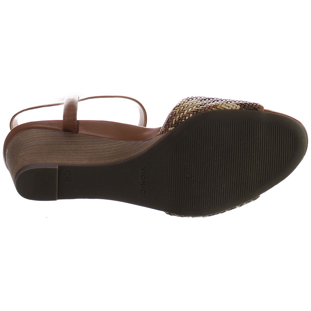 Vionic Clarita Brown Womens Sandals