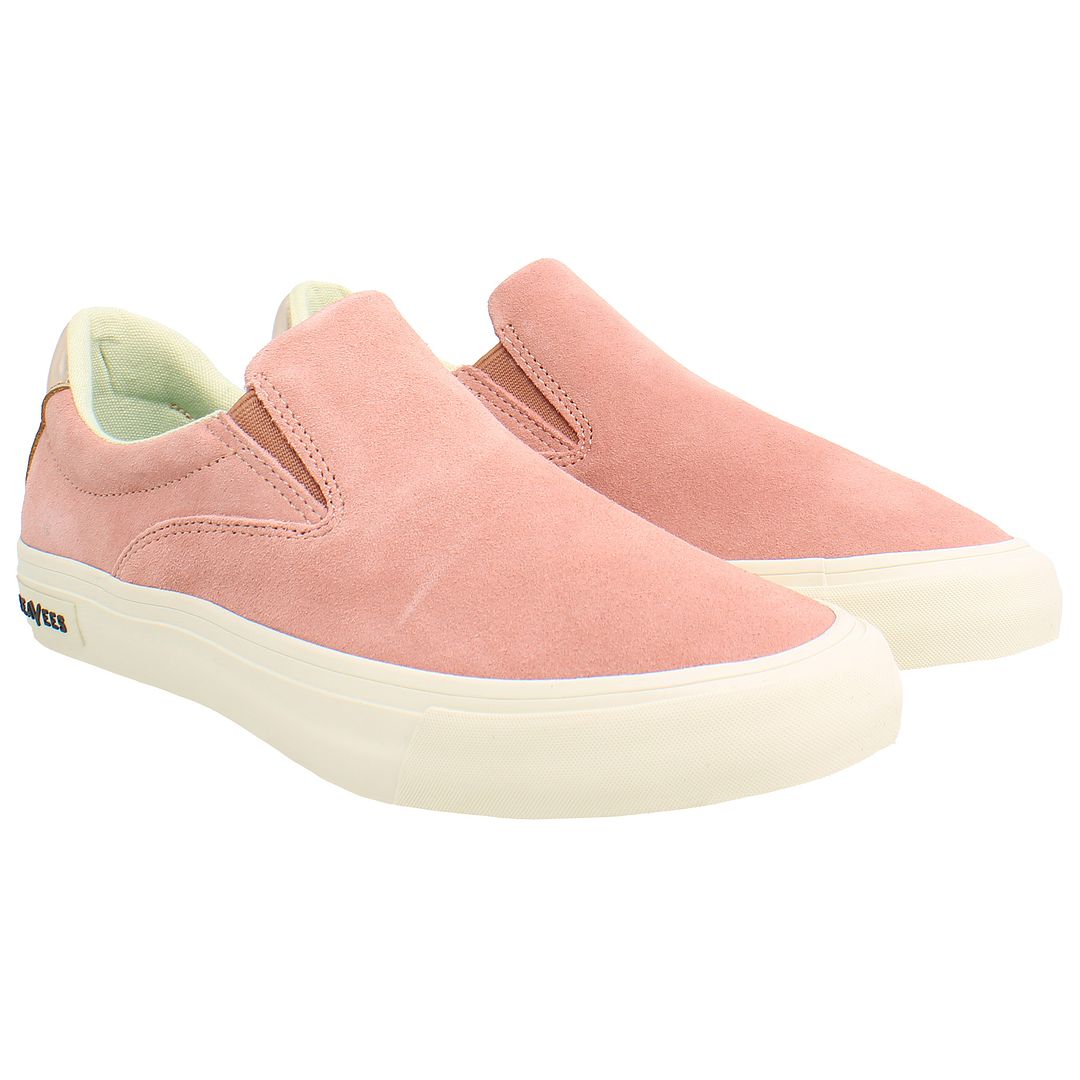 Seavees Hawthorne Womens Pink Plimsolls