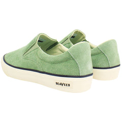 Seavees Hawthorne Mens Green Plimsolls