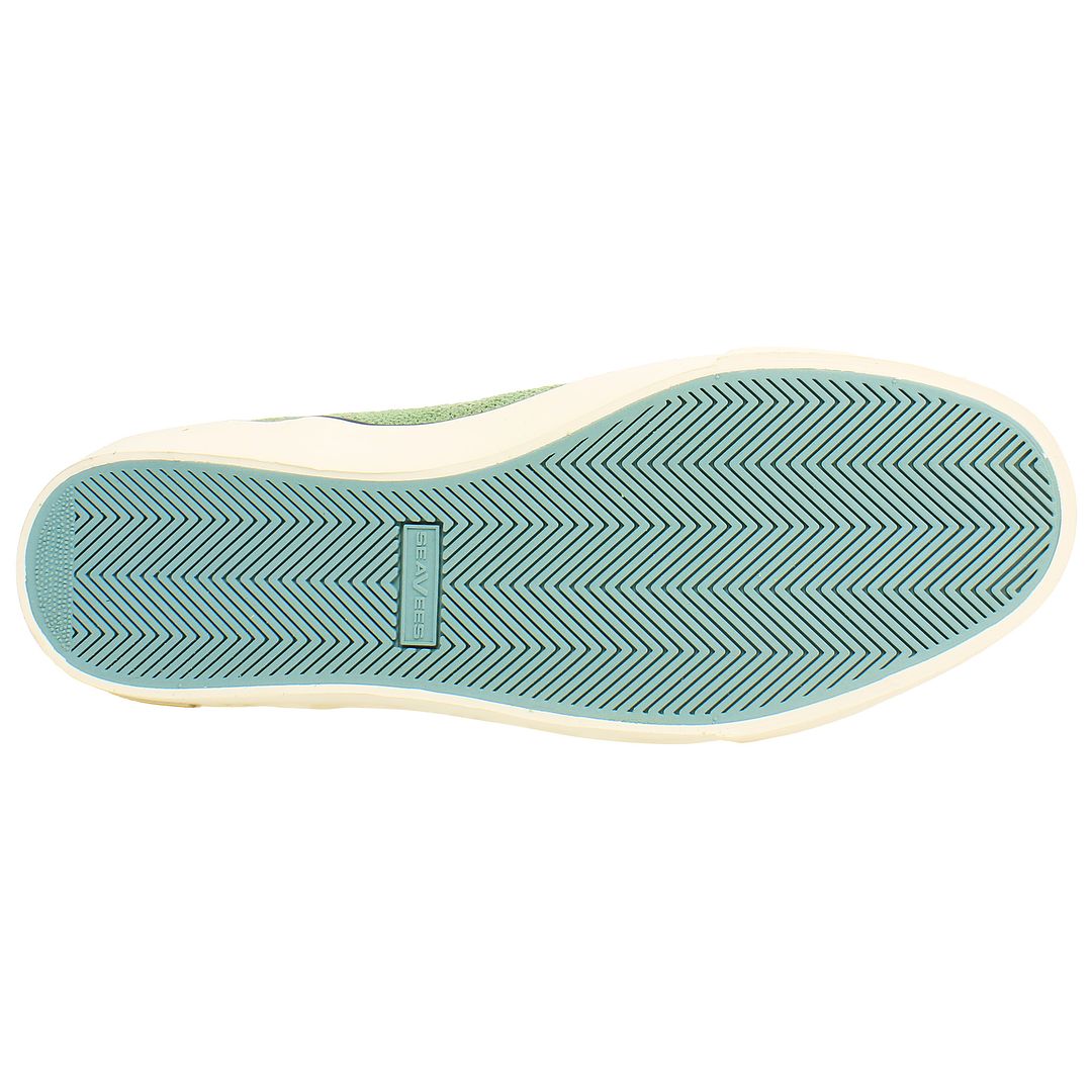 Seavees Hawthorne Mens Green Plimsolls