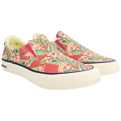 Seavees Hawthorne Beachcomber Mens Red Plimsolls