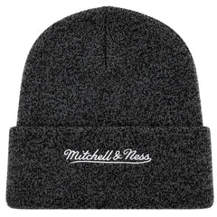 Mitchell & Ness NBA Philadelphia 76ers XL Logo Patch Knit Dark Grey Beanie