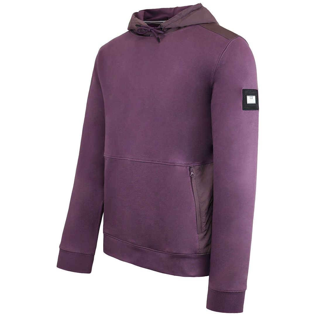 Weekend Offender El Caminito Mens Dark Grape Hoodie