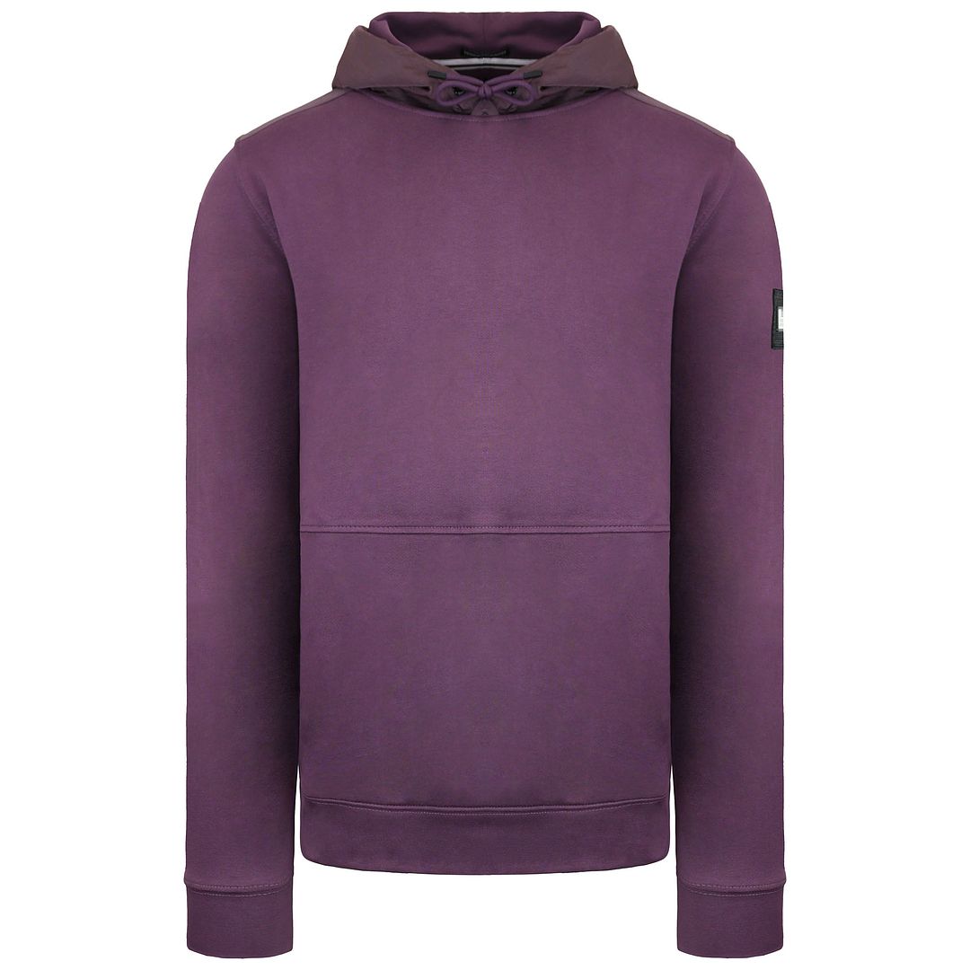 Weekend Offender El Caminito Mens Dark Grape Hoodie