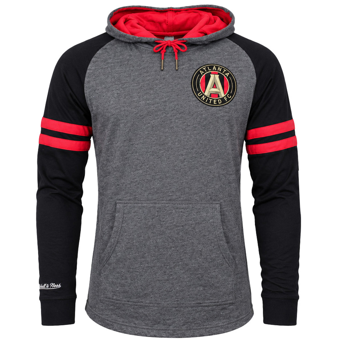 Mitchell & Ness MLS Atlanta United FC Lightweight 2.0 Mens Grey Hoodie