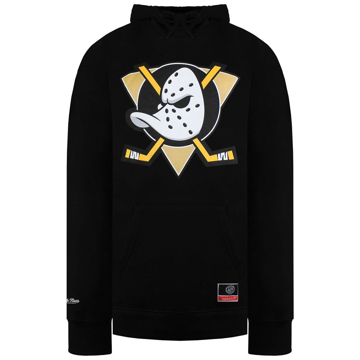 Mitchell & Ness NHL Anaheim Ducks Team Logo Black Hoodie