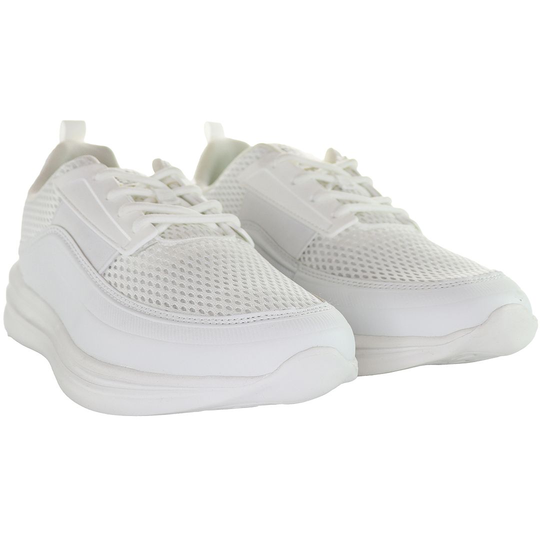 Henleys Silva Mens White Running Shoes