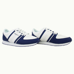 Henleys Renner White/Blue Mens Running Shoes NO BOX