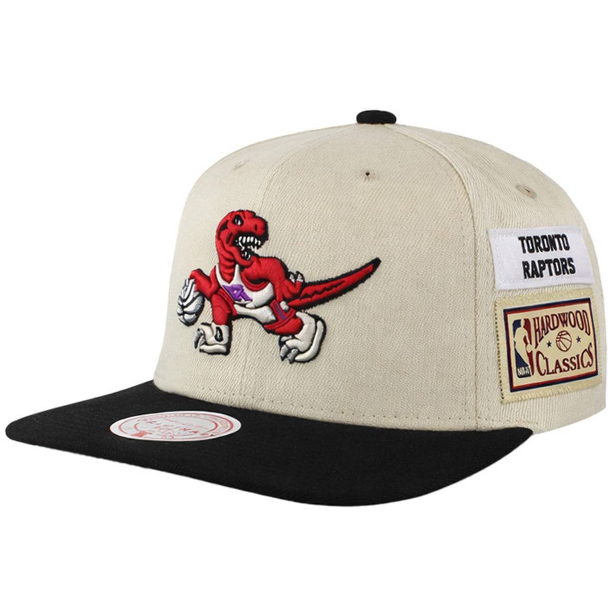 Mitchell & Ness NBA Toronto Raptors HWC Vintage Jockey Cream  Cap