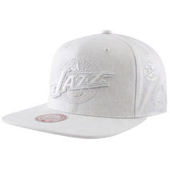 Mitchell & Ness NBA Utah Jazz HWC UV Reactive White Cap