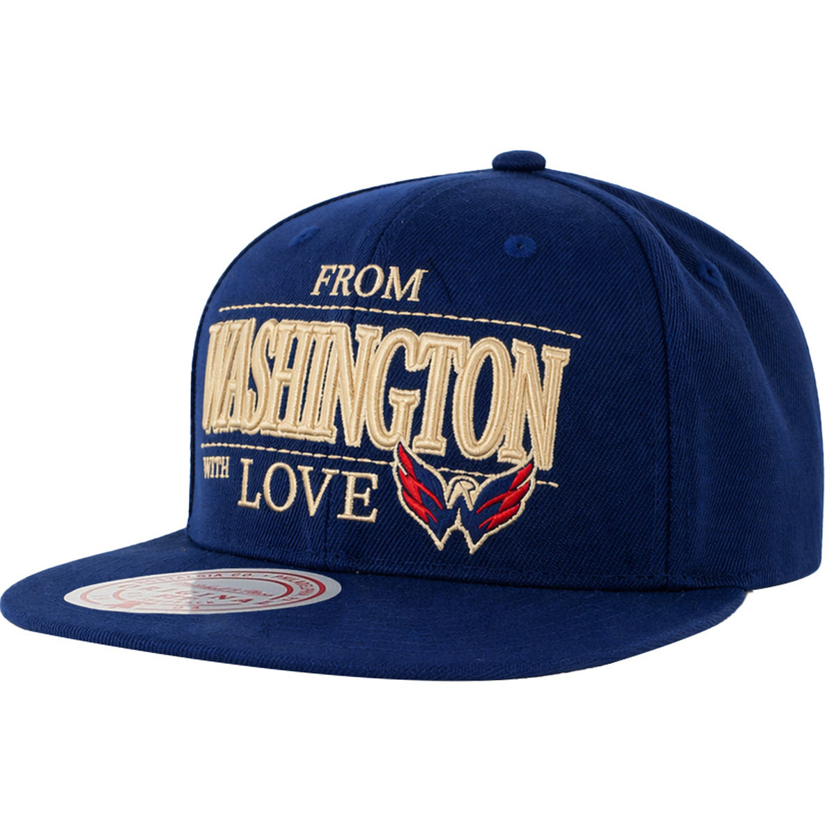 Mitchell & Ness NHL Washington Capitals With Love Blue Cap