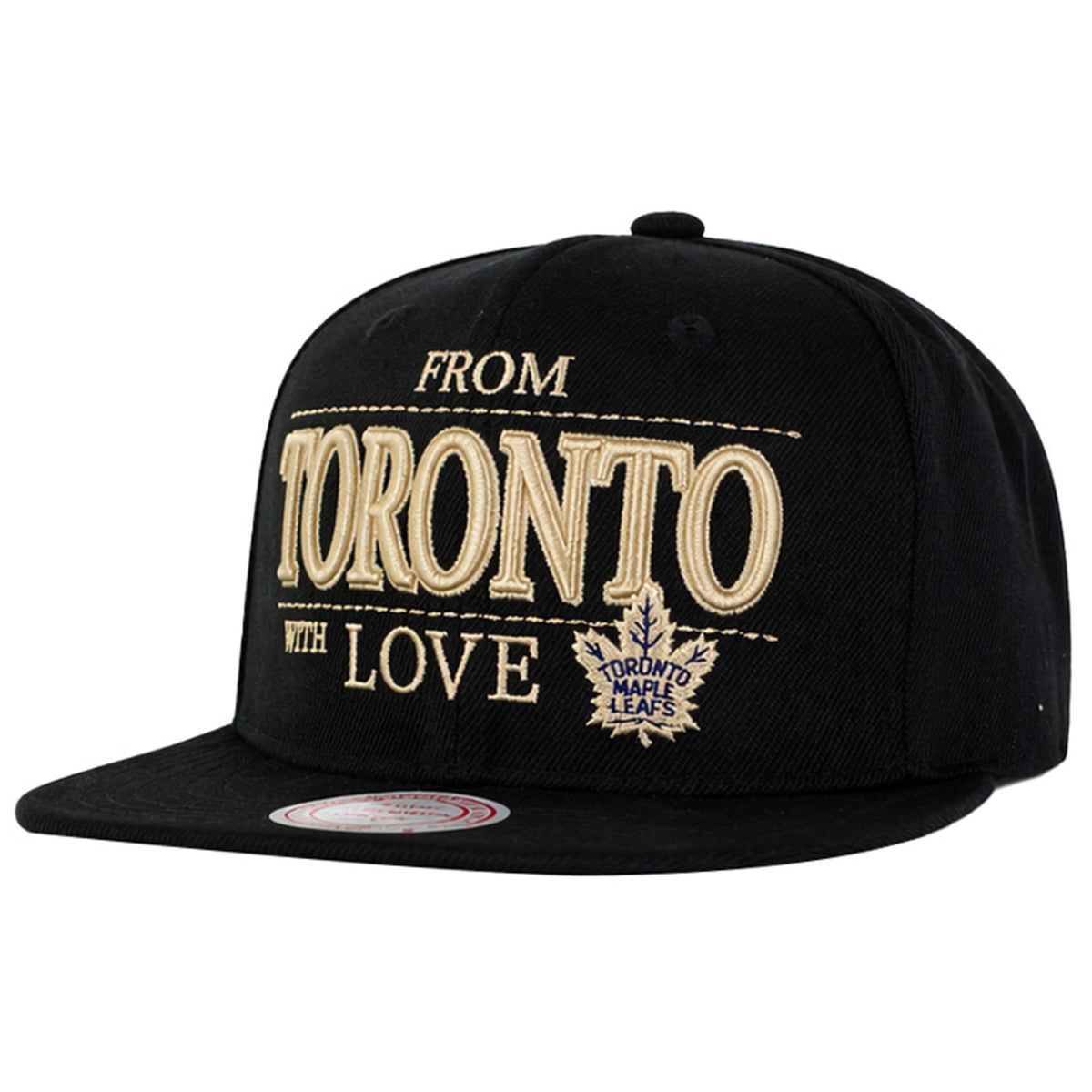 Mitchell & Ness NHL Toronto Maple Leafs With Love Black Cap