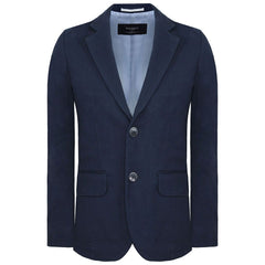 Hackett London Stretch Pique Kids Navy Blazer