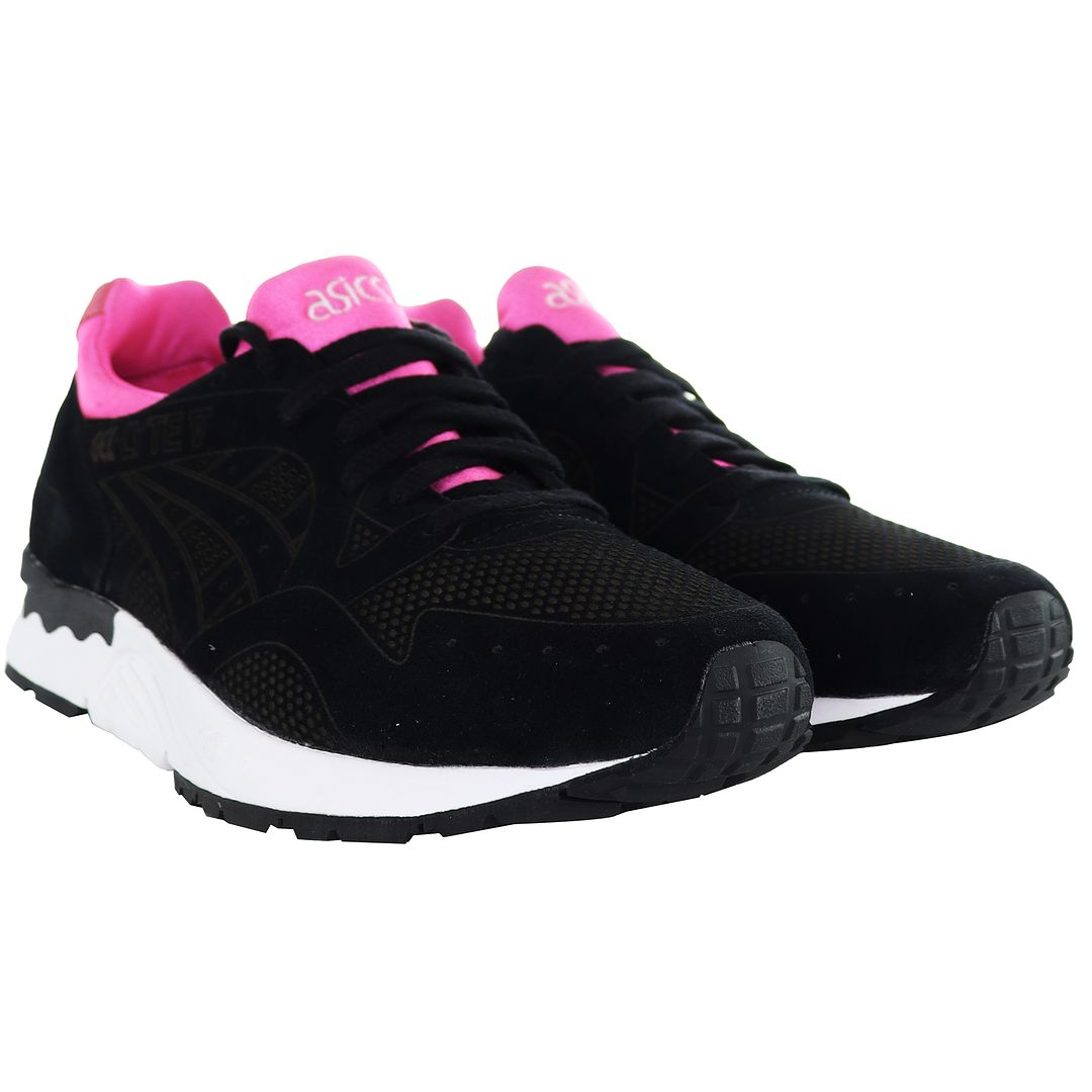 Asics Gel-Lyte V Mens Black/Pink Trainers