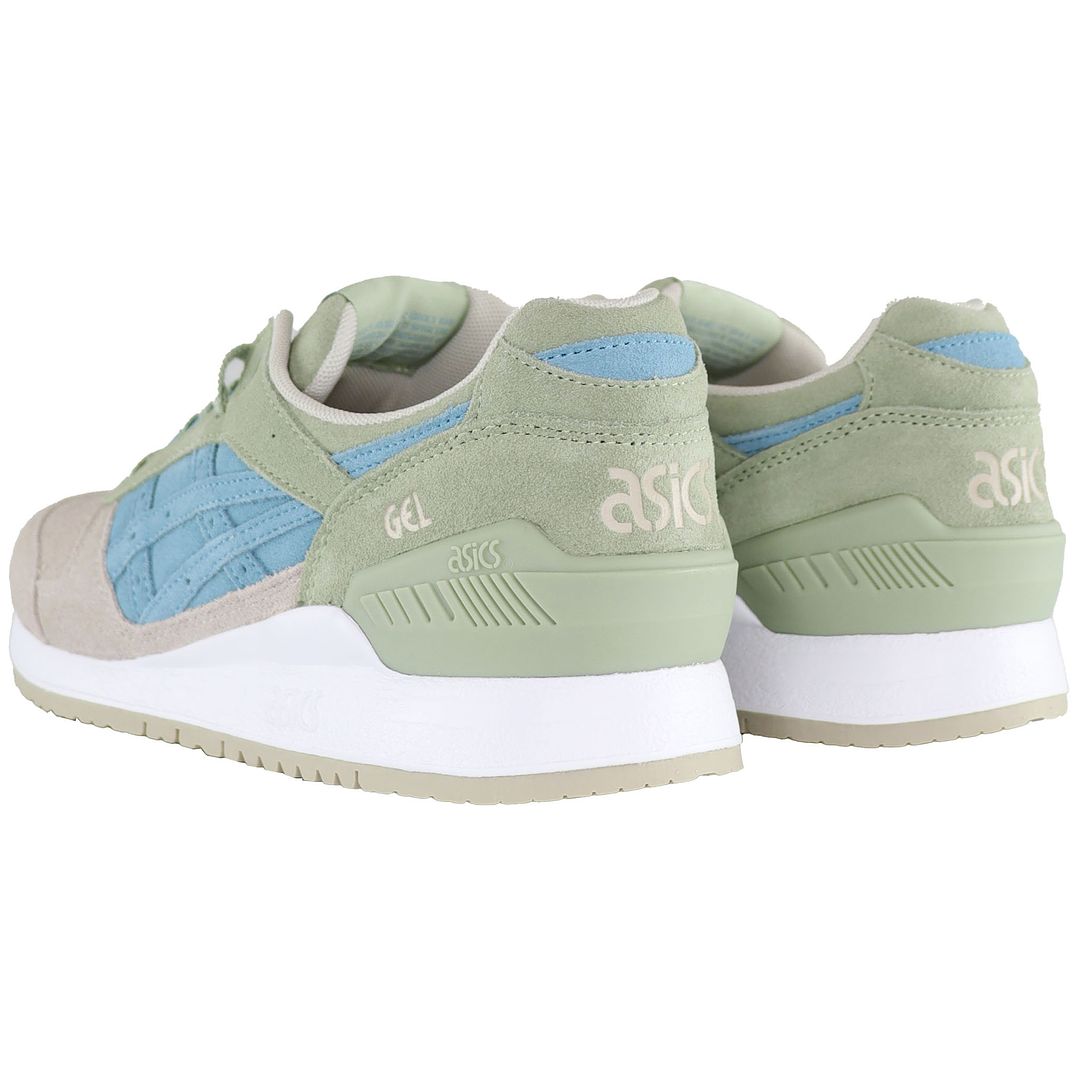 Asics Gel-Respector Mens Beige/Green Trainers